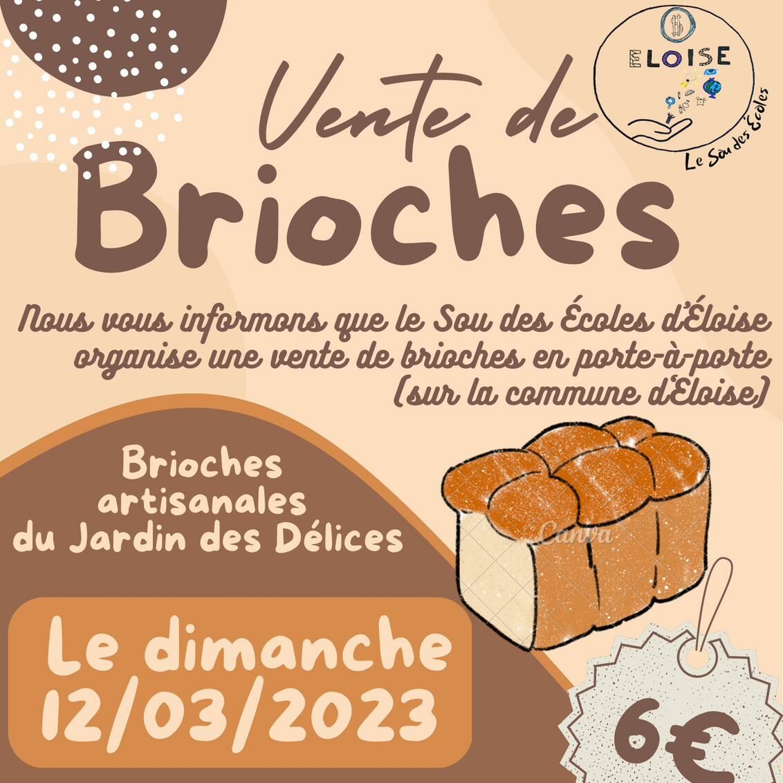 Vente De Brioches Mairie D Eloise